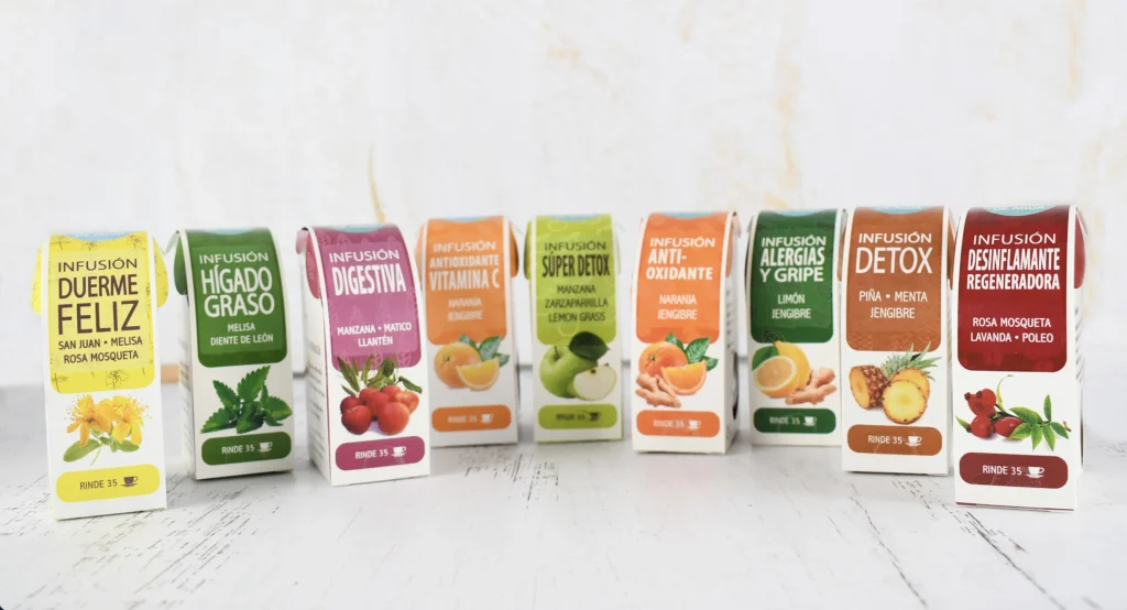 Infusiones medicinales CHILE