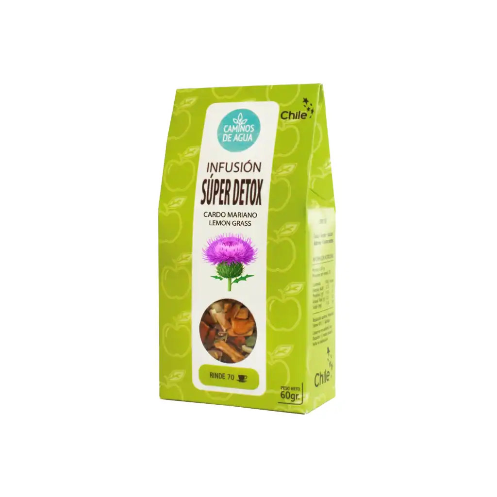 Infusión detox de cardo mariano