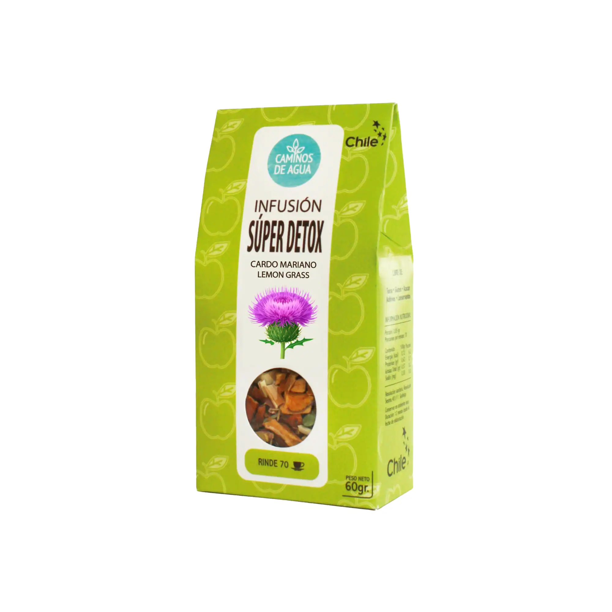 Infusión detox de cardo mariano